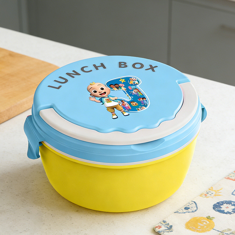 Food Storage Kitchen - Cocomelons Lunch Boxs Portable Bento Meal