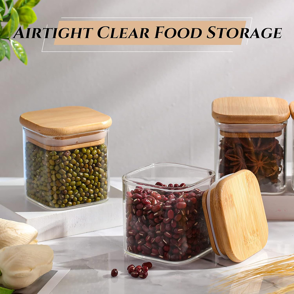 4oz 6Packs Glass Jars Set with - Food Storage Glass Container Set review and price