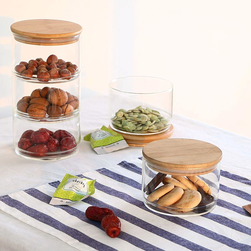 New1200 Ml 3-layer Glass Can K - Food Storage Glass Container Set review and price