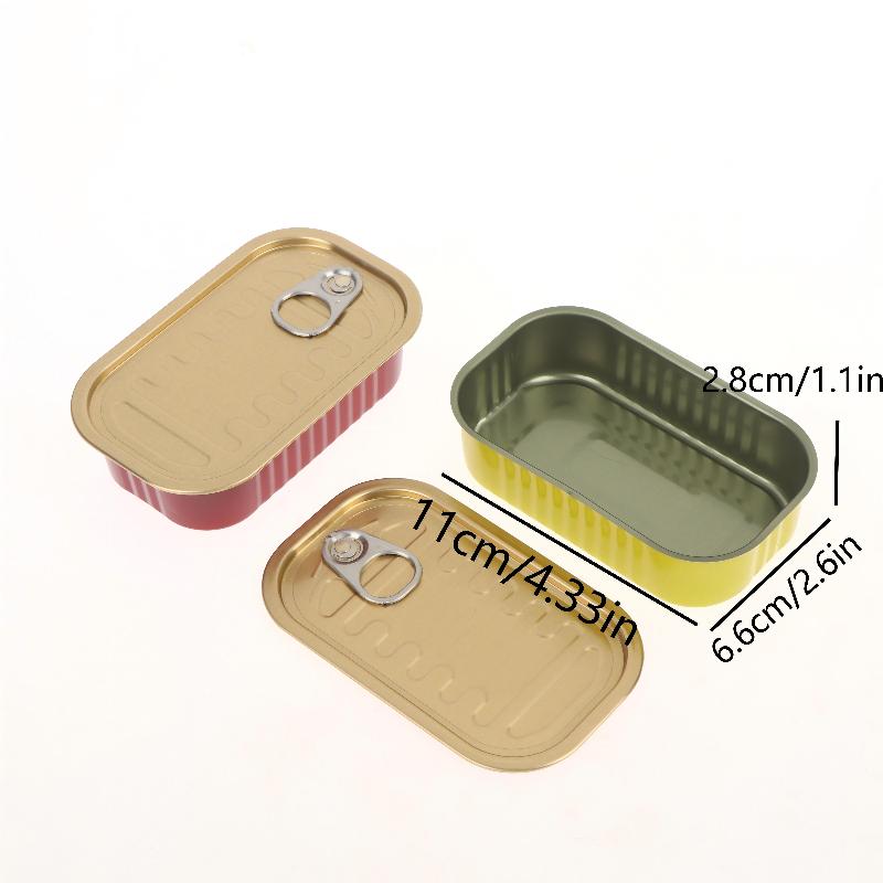 2Pcs Metal Rectangular Empty M - Food Storage Metal Box review and price