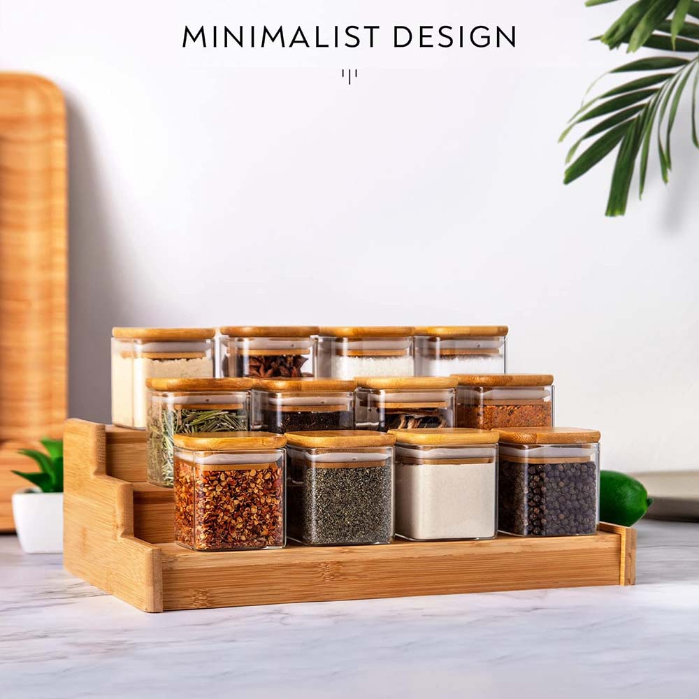 5oz Glass Jars Set with Spice  - Food Storage Glass Container Set review and price