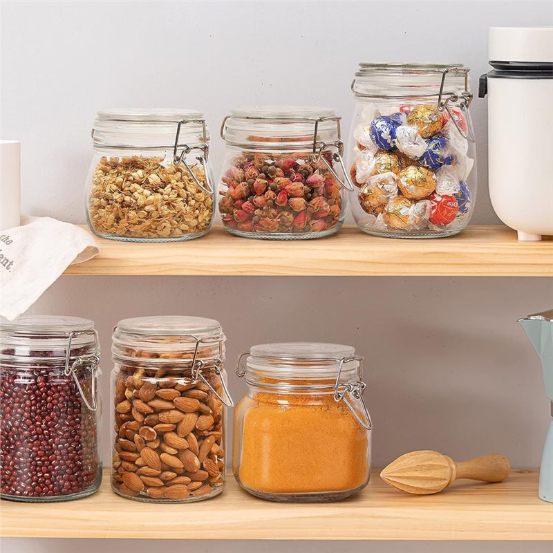 A96K-Glass Jars 17 Oz Small Ai - Food Storage Glass Container Set review and price