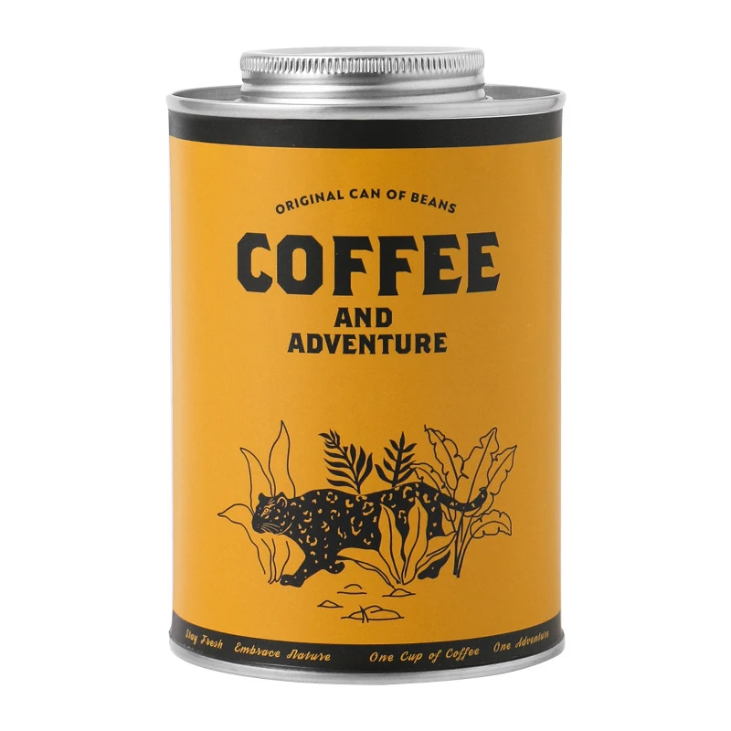 1pc Coffee Bean Sealed Storage - Food Storage Metal Box review and price