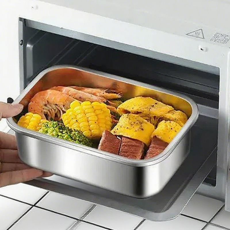Large Capacity Bento Box  Stai - Food Storage Metal Box review and price