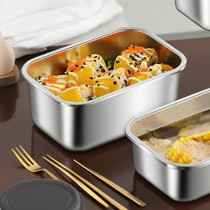 Large Capacity Bento Box  Stai - Food Storage Metal Box review and price