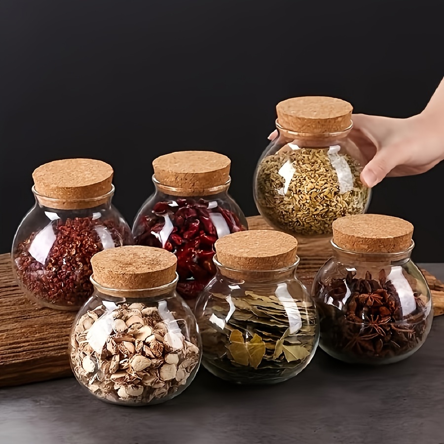 500ML Clear Glass Storage Cani - Food Storage Glass Container Set review and price