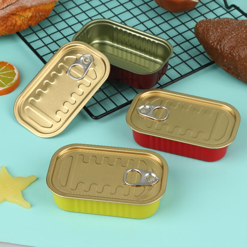2Pcs Rectangular Mini Sealed M - Food Storage Metal Box review and price