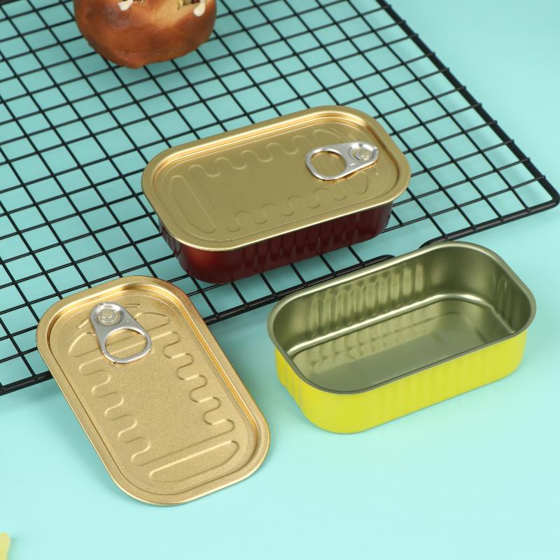 2Pcs Rectangular Mini Sealed M - Food Storage Metal Box review and price