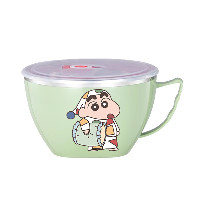 Crayon Shin-chan Noodle Bowl L - Food Storage Metal Box review and price