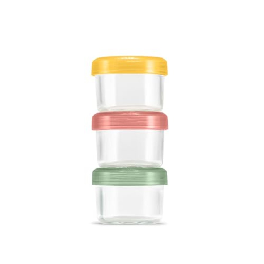 Color Lock Glass Meal Prep Set - Food Storage Glass Container Set review and price