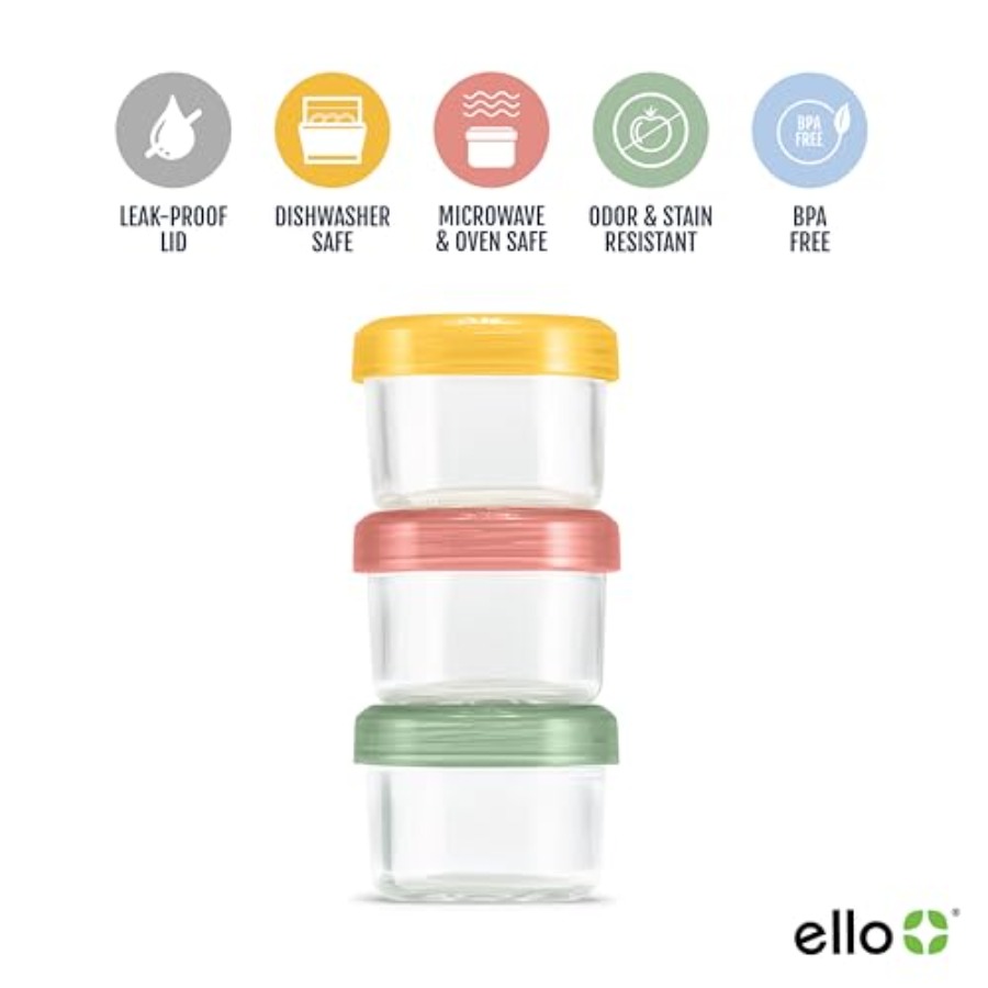Color Lock Glass Meal Prep Set - Food Storage Glass Container Set review and price