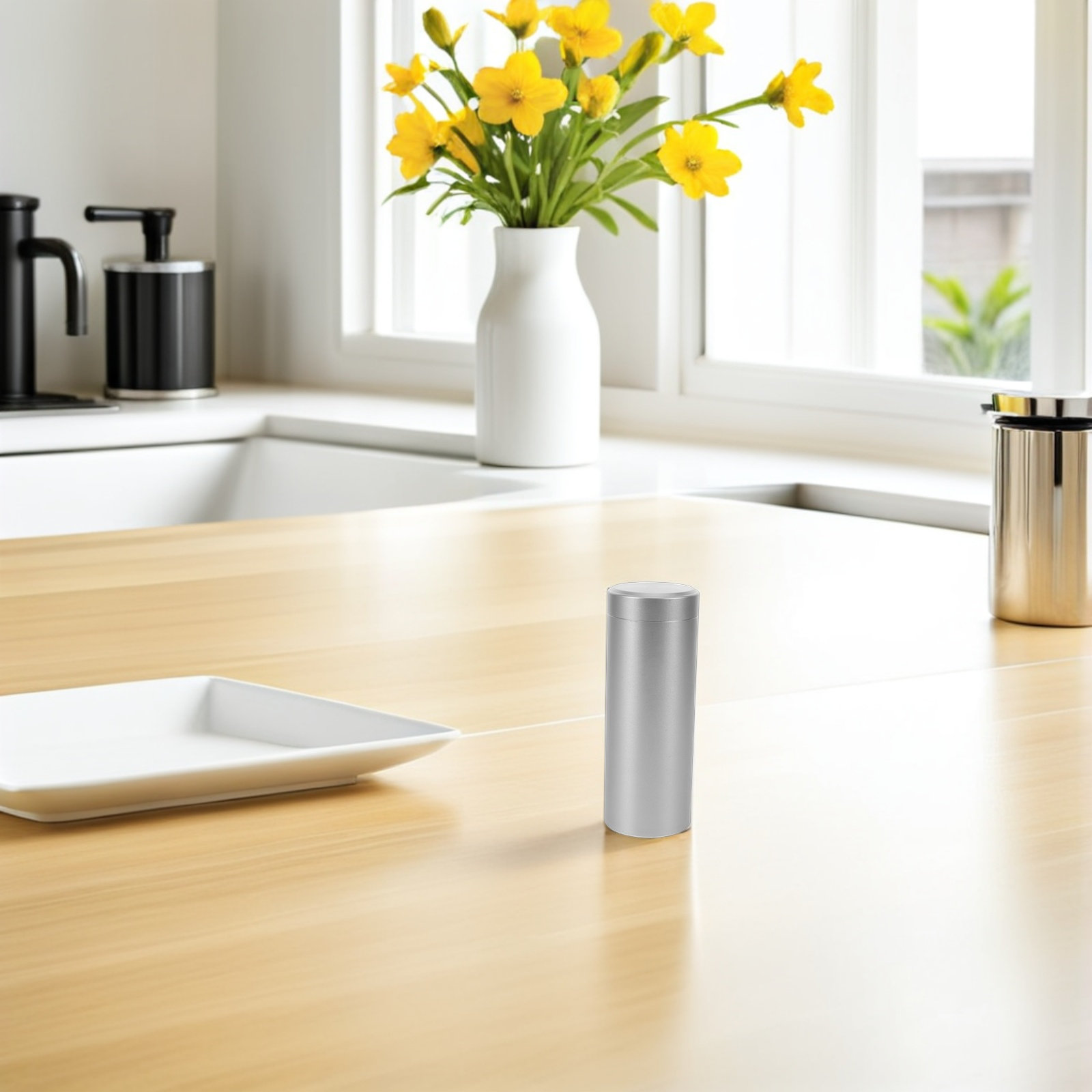 Aluminum Alloy Round Airtight  - Food Storage Metal Box review and price