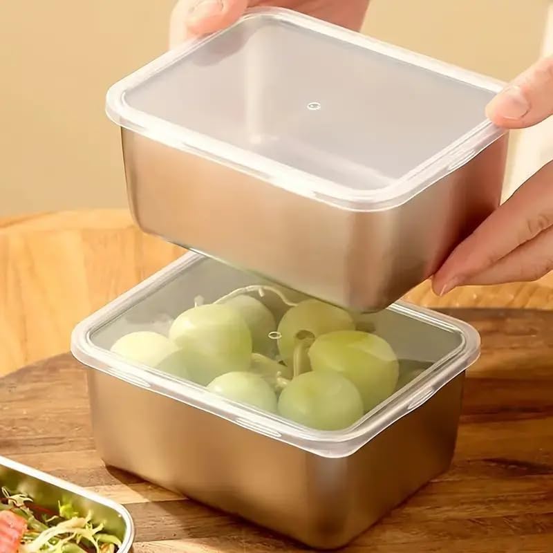 Stainless Steel Food Storage C - Food Storage Metal Box review and price