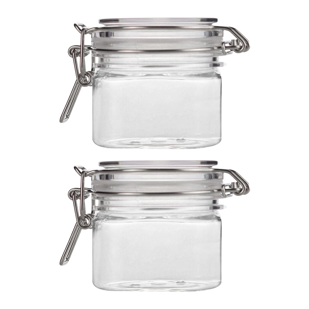 2Pcs Sealed Storage Jars Trans - Food Storage Kitchen review and price