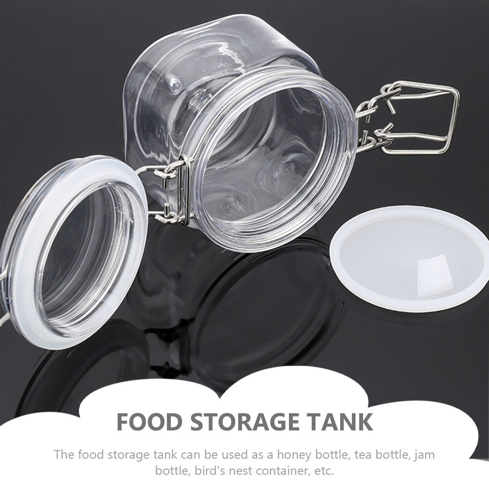 2Pcs Sealed Storage Jars Trans - Food Storage Kitchen review and price