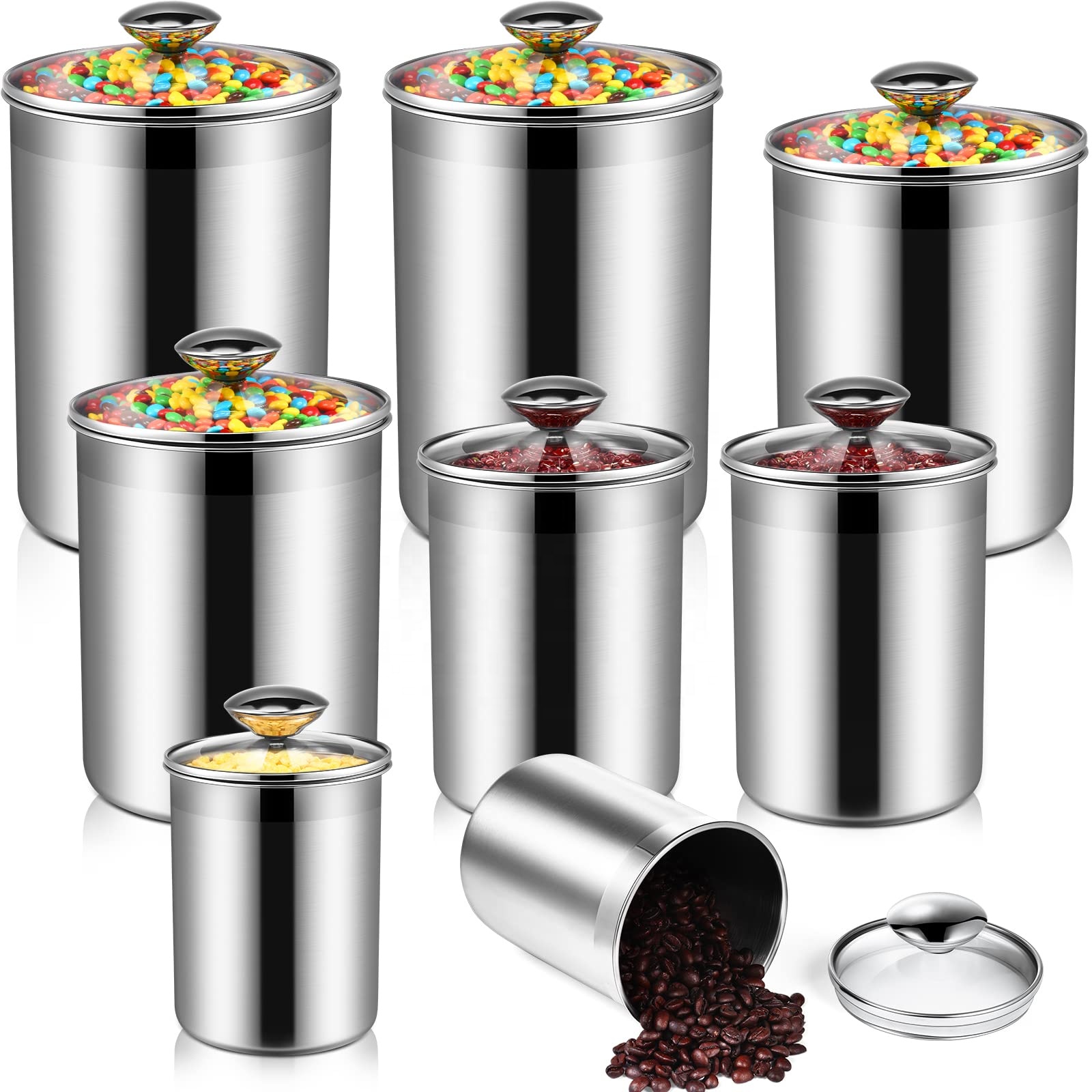 Food Storage Containers Tea Co - Food Storage Glass Container Set review and price
