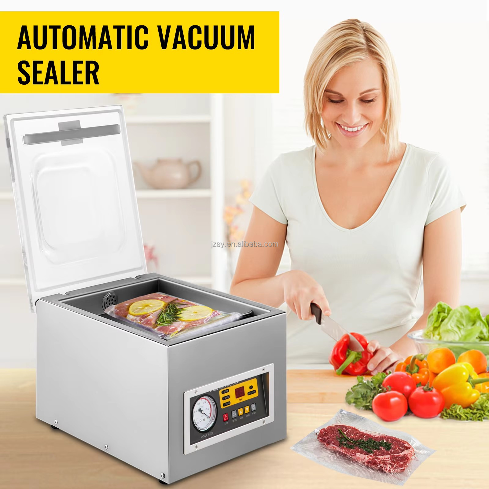 Vacuum Packing Machine Commerc - Food Storage Kitchen review and price