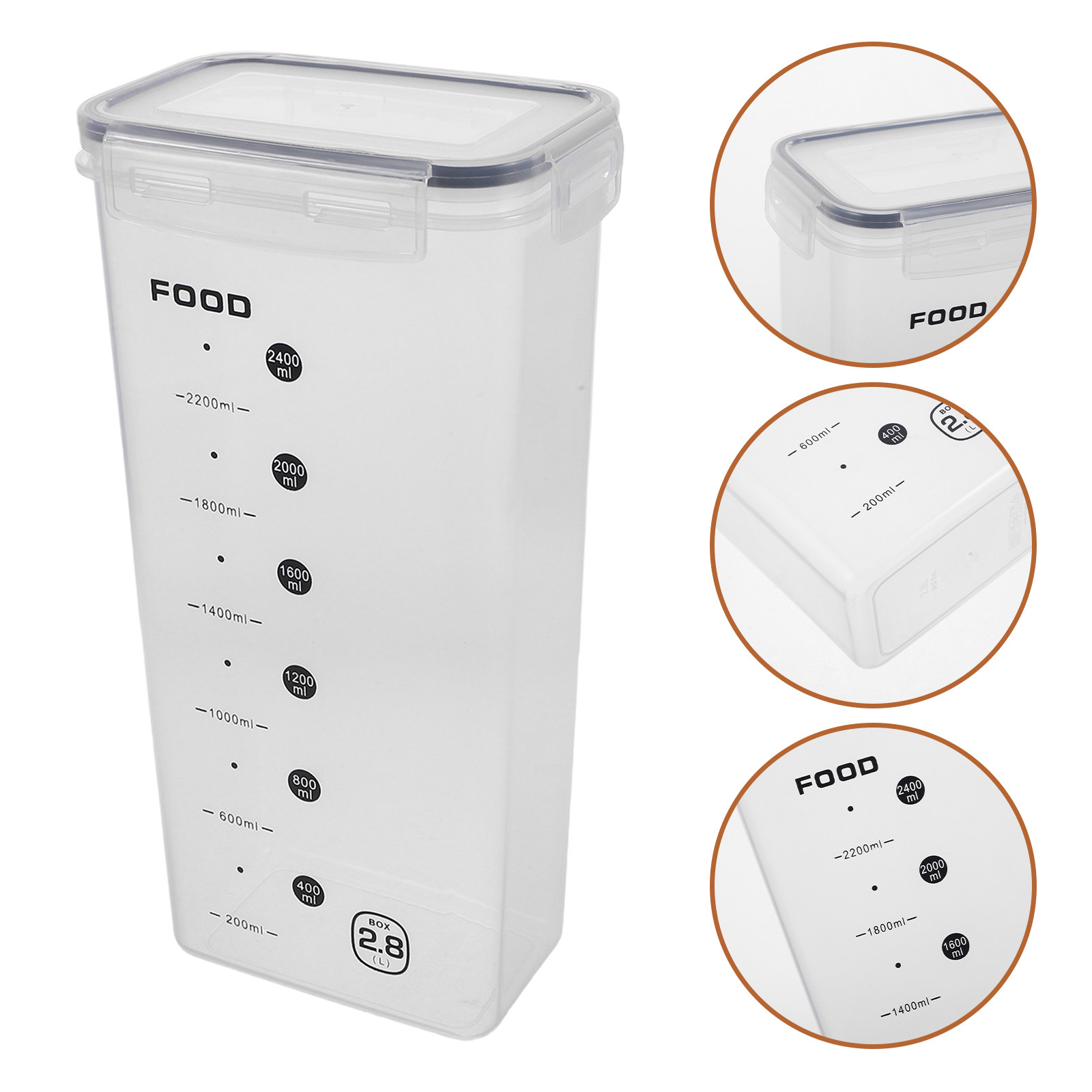 2Pcs Grain Storage Containers  - Food Storage Kitchen review and price